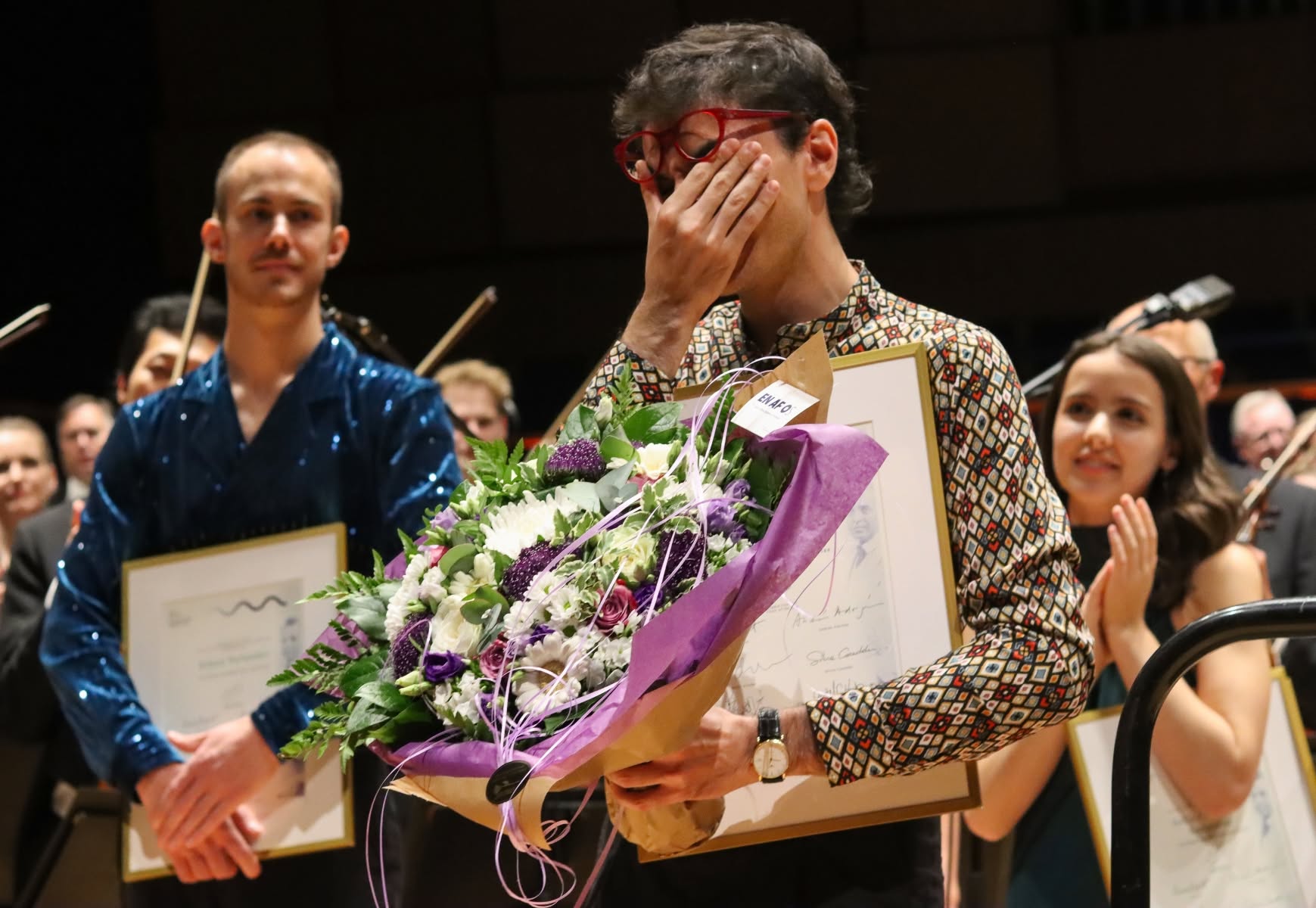 Federico Altare, Carl Nielsen International Competition — photo courtesy Odense Symphony Orchestra