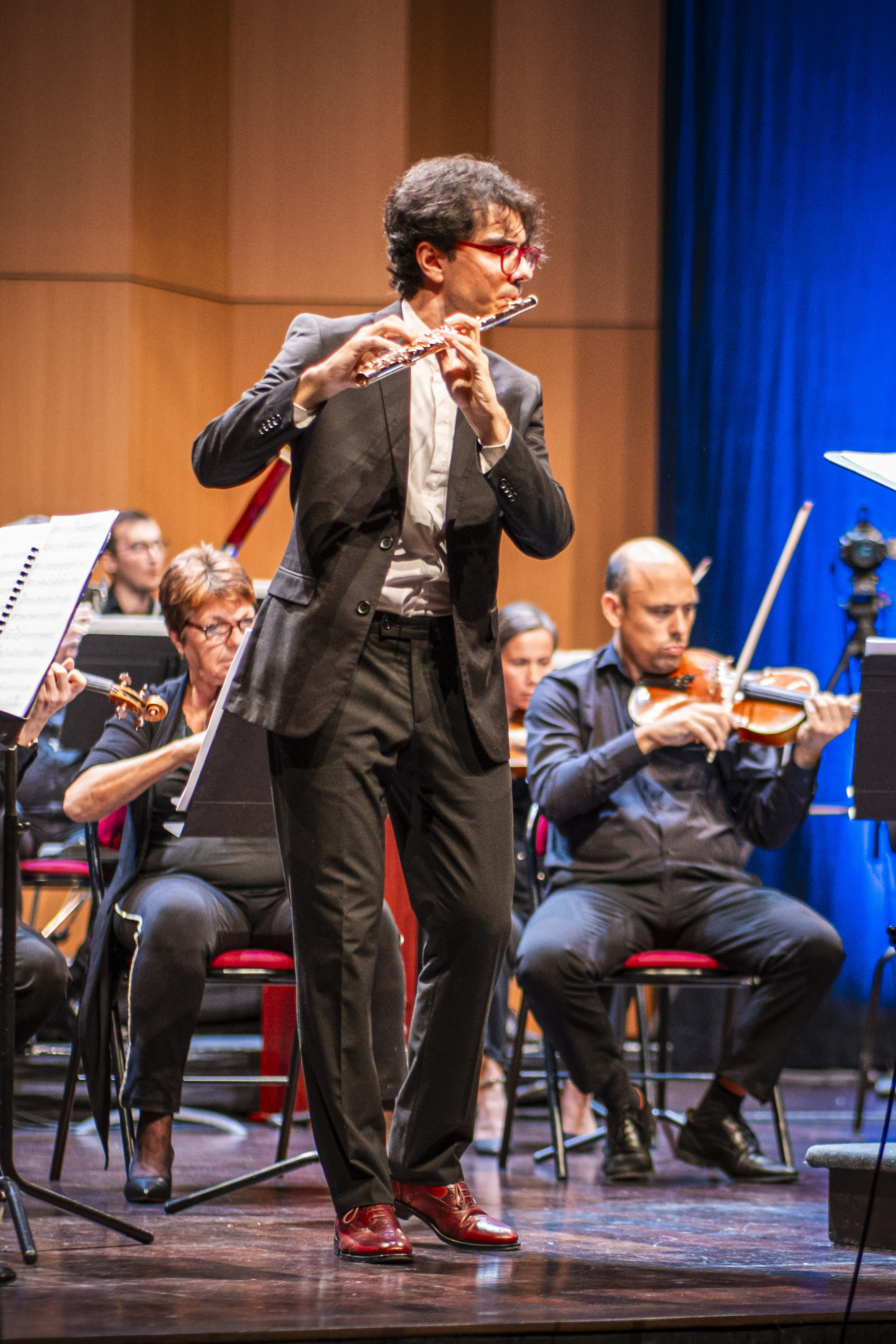 Federico Altare in concert — photo by Vincent Brisard